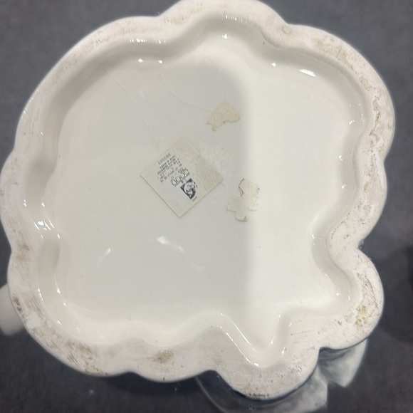 Vintage Collector teapot dancing waltzing pigs farm animals ranch western - Picture 7 of 8